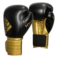 Adidas Hybrid 100 Boxing Gloves 26 Adidas Hybrid 100 Boxing Gloves -Boxing Shop ADIH100 BK GD 002