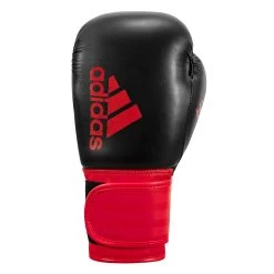 Adidas Hybrid 100 Boxing Gloves 32 Adidas Hybrid 100 Boxing Gloves -Boxing Shop ADIH100 BK RD 003