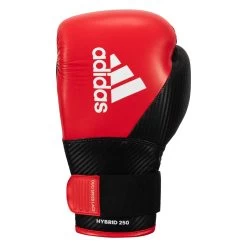 Adidas Hybrid 250 Training Gloves -Boxing Shop ADIH250TG RD BK 3