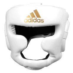 Adidas Super Pro Full Face Headgear -Boxing Shop ADISBHG041 WH GD 02