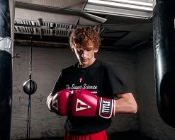 TITLE Boxeo Mexican Leather Training Gloves Quatro -Boxing Shop BATGE4RDWH 2