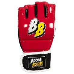 BOOM BOOM Boxing Bomber Youth MMA Gloves 18 BOOM BOOM Boxing Bomber Youth MMA Gloves -Boxing Shop BBMMGY RD BK WH 2