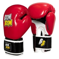 BOOM BOOM Boxing Striker Youth Boxing Gloves 25 BOOM BOOM Boxing Striker Youth Boxing Gloves -Boxing Shop BBSBGY2 RD BK 002