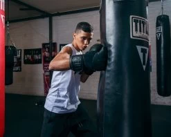 TITLE Black Blitz Bag Gloves -Boxing Shop BKVBGBK 1