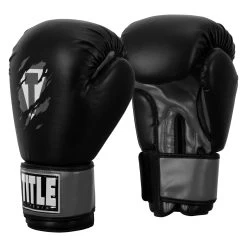 TITLE Classic Shredded Boxing Gloves -Boxing Shop CABG10 BK GR 02
