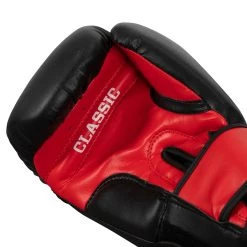 TITLE Classic Shredded Boxing Gloves -Boxing Shop CABG10 BK RD 05