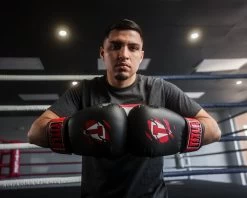 TITLE Classic Shredded Boxing Gloves -Boxing Shop CABG10BKRD 1