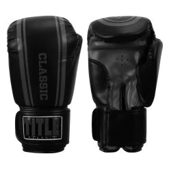TITLE Classic Speed Boxing Gloves -Boxing Shop CABG12 BK GR 1