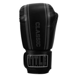 TITLE Classic Speed Boxing Gloves -Boxing Shop CABG12 BK GR 3