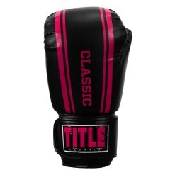 TITLE Classic Speed Boxing Gloves -Boxing Shop CABG12 BK PK 3