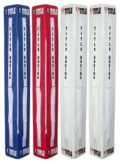 TITLE Boxing Pro Corner Cushions V3.0 – Set Of 4 -Boxing Shop CCP3S RD WH BL 02