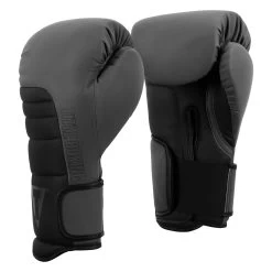 TITLE Boxing Combat Bag Gloves -Boxing Shop COMBG2 GR BK 2