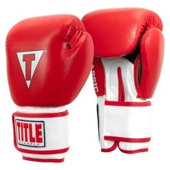 TITLE Classic Leather Super Bag Gloves 2.0 -Boxing Shop CSBGL2 RD WH BK 02