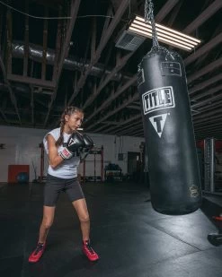 TITLE Classic Leather Super Bag Gloves 2.0 -Boxing Shop CSBGL2BK 1