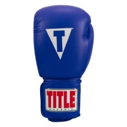 TITLE Classic Leather Elastic Training Gloves 2.0 -Boxing Shop CTSGV2 BL 03