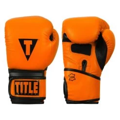 TITLE Boxing Dauntless Training Gloves -Boxing Shop DNTTG OR BK 1