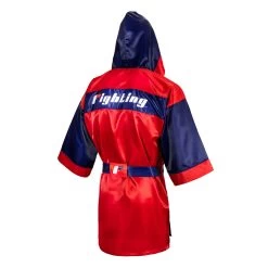 Fighting Full Length Robe -Boxing Shop FFLR RD BL 3