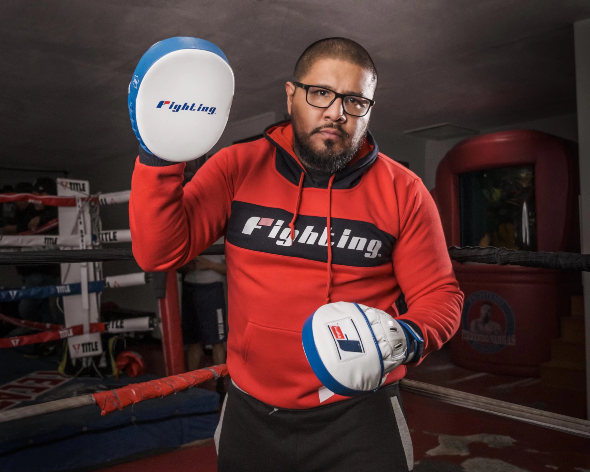 Fighting Freedom Leather Focus Mitts 16 Fighting Freedom Leather Focus Mitts - Image 16