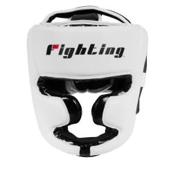 Fighting S2 GEL Power Full Training Headgear -Boxing Shop FSPGHGF WH BK 2