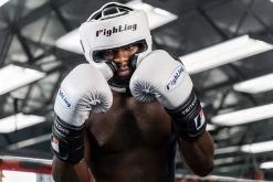 Fighting S2 GEL Power Full Training Headgear -Boxing Shop FSPGHGFWHBK