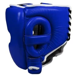 TITLE Boxing Leather Sparring Headgear -Boxing Shop FTHG BL 3