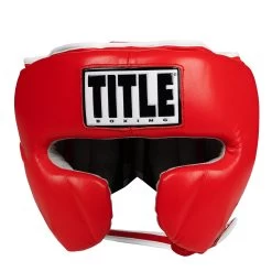TITLE Boxing Leather Sparring Headgear -Boxing Shop FTHG RD 2