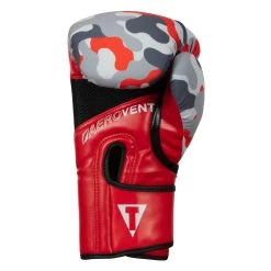 TITLE Boxing Infused Foam Camo Color Pop Bag Gloves -Boxing Shop IFSCPBG GR RD 4