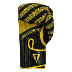 TITLE Boxing Infused Foam Danger Bag Gloves -Boxing Shop IFSDBG BK YE 4