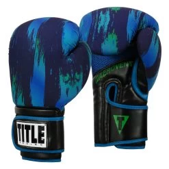TITLE Boxing Infused Foam Electric Bag Gloves -Boxing Shop IFSEBG BL GN 02