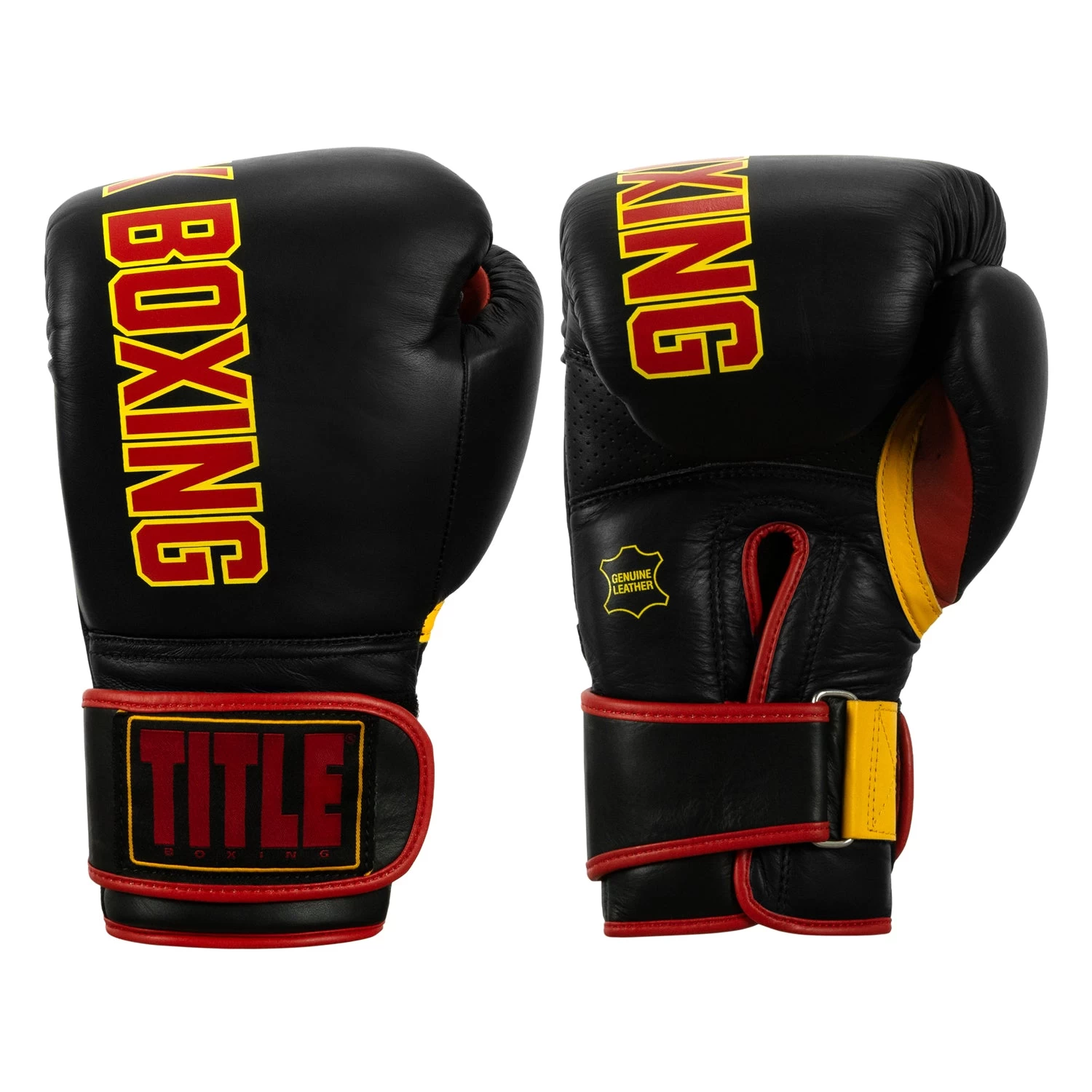 KRONK Boxing Gym Leather Bag Gloves 3 KRONK Boxing Gym Leather Bag Gloves - Image 3