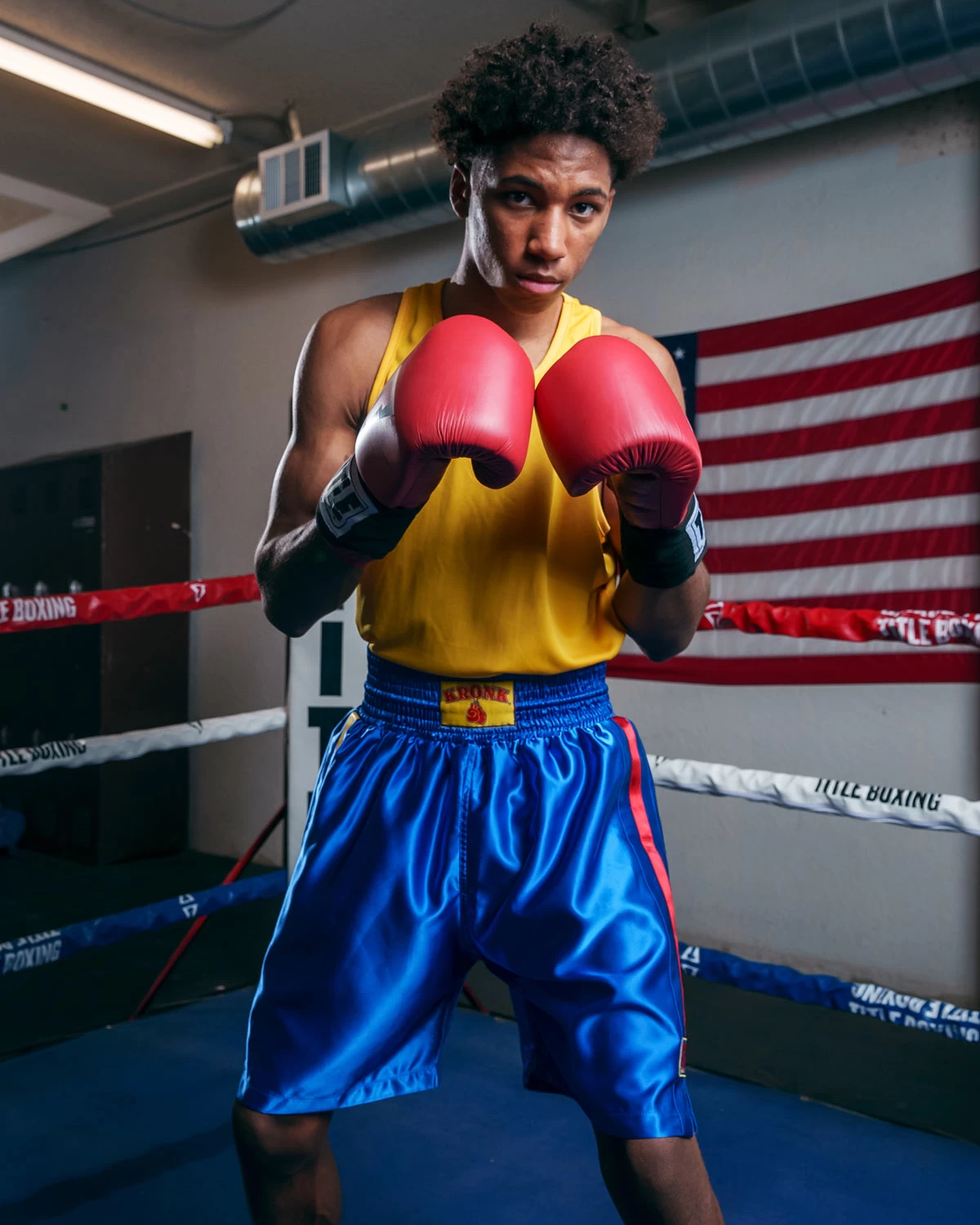 KRONK Boxing Gym Trunks 2 KRONK Boxing Gym Trunks - Image 2