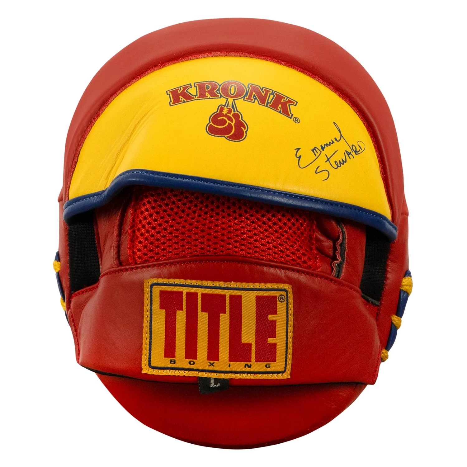 Emanuel Steward's KRONK Boxing Gym Leather Punch Mitts 5 Emanuel Steward's KRONK Boxing Gym Leather Punch Mitts - Image 5