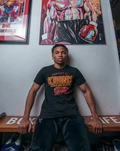 TITLE Boxing Legacy Property Of KRONK Tee -Boxing Shop KNKTS4BK 1