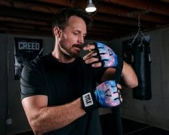 TITLE Boxing Defender Sublimated Glove Wraps -Boxing Shop KSGWBKGX 1