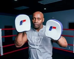 TITLE Boxing Outline Sleeveless Hoodie -Boxing Shop LTA3GR