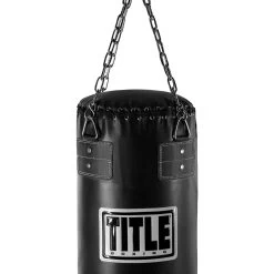 TITLE Boxing Professional Choice 125lb Synthetic Leather Heavy Bag -Boxing Shop OGHBV 2