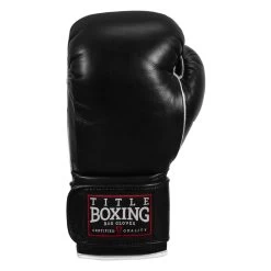 TITLE Boxing Old School Leather Bag Gloves 2.0 -Boxing Shop OSLBG2 BK 03