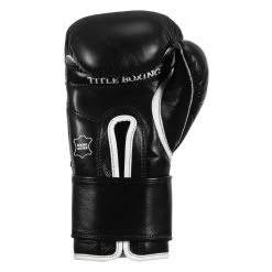 TITLE Boxing Old School Leather Bag Gloves 2.0 -Boxing Shop OSLBG2 BK 04