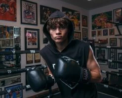 TITLE Boxing Old School Leather Bag Gloves 2.0 -Boxing Shop OSLBG2BK 4 3