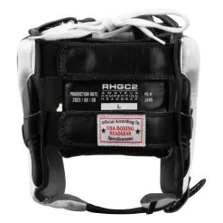 Rival Boxing Amateur Competition Headgear -Boxing Shop RHGC2 BK WH 4