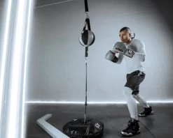 SCYntz Leather Double End Bag -Boxing Shop SCYDEBGRBK 1