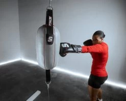 SCYntz Leather Double End Heavy Bag -Boxing Shop SCYDEBHBGRBK 1