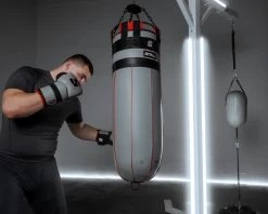 SCYntz Leather Bullet Heavy Bag -Boxing Shop SCYHBGRBK 1