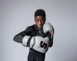 SCYntz Leather Training Gloves -Boxing Shop SCYTGGRBK 8 3