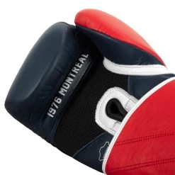 TITLE Boxing Sugar Ray Leonard 1976 Montreal Special Edition Leather Training Gloves -Boxing Shop SRLOTG 5