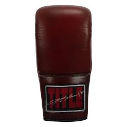 TITLE Boxing Sugar Ray Leonard Throwback Leather Bag Gloves -Boxing Shop SRLTLBG 3