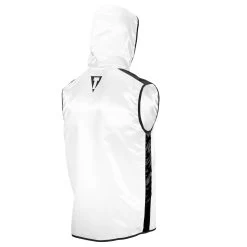 TITLE Boxing Sleeveless Ring Vest -Boxing Shop SSTV WH BK 2