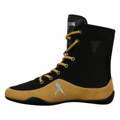 TITLE Boxing Engage Mesh Boxing Shoes -Boxing Shop TBS40 BK GD 1