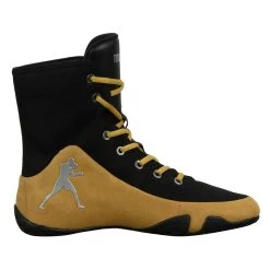 TITLE Boxing Engage Mesh Boxing Shoes -Boxing Shop TBS40 BK GD 2