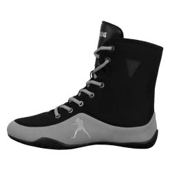 TITLE Boxing Engage Mesh Boxing Shoes -Boxing Shop TBS40 BK SV 1